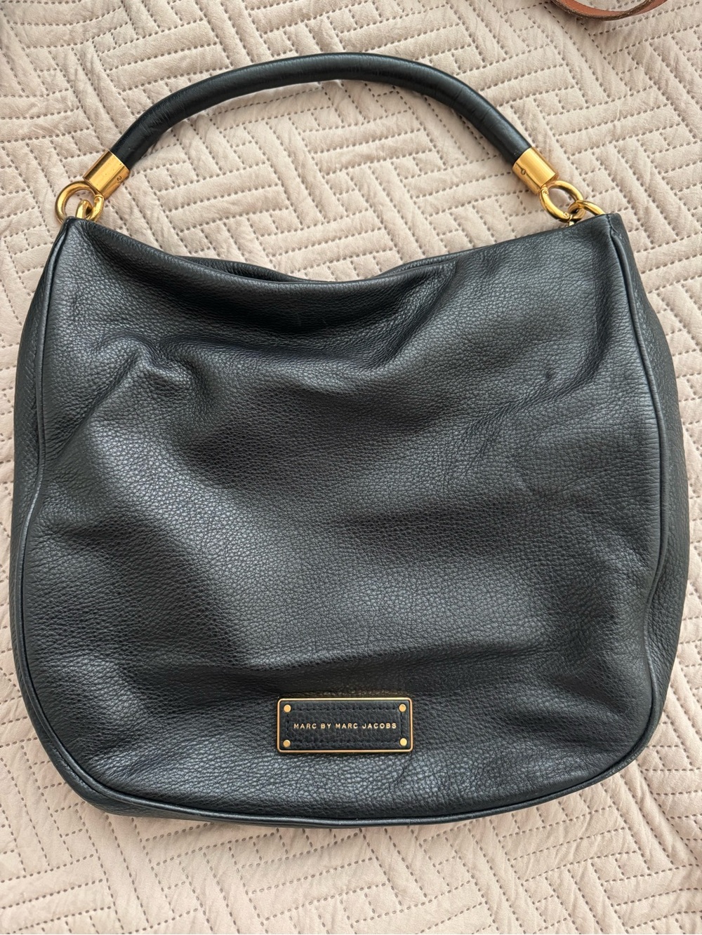 Vintage Marc by Marc Jacobs Black Leather Hobo Bag